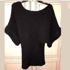 BLACK WOOL SWEATER BUFFALO, DISCONTINUED! SIZE S